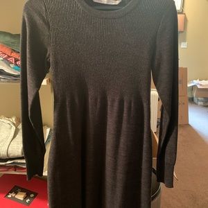 NWOT Athleta Grey Knit Dress Small